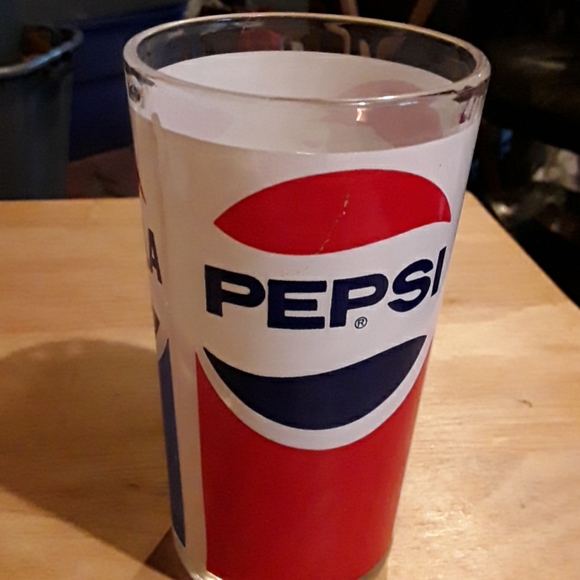 PEPSI  GLASS Other - PEPSI  --  12  FLUID  OUNCES  GLASS